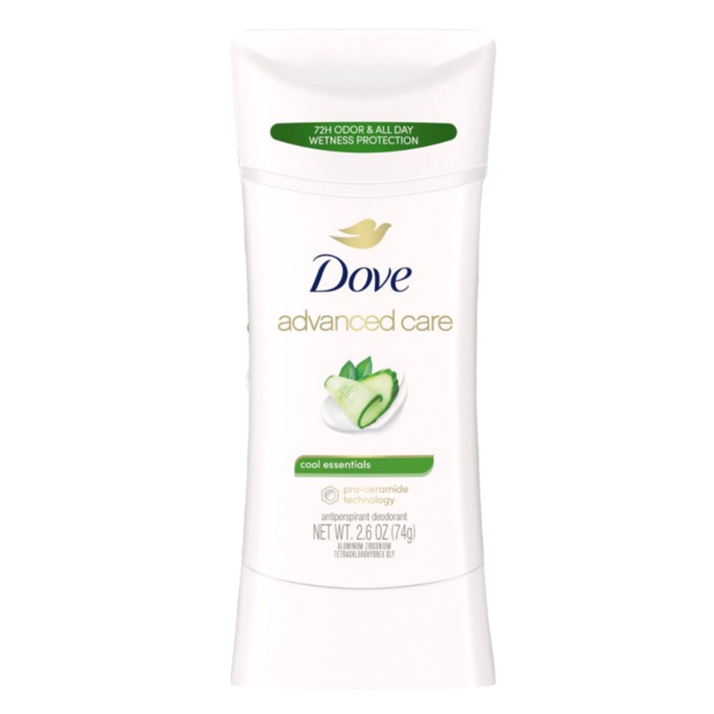 Desodorante Antitranspirante Dove Advanced Care Cool Essentials (74g)