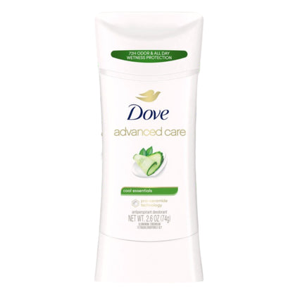 Desodorante Antitranspirante Dove Advanced Care Cool Essentials (74g)