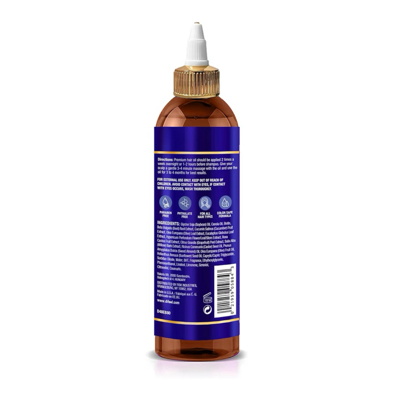 Aceite Capilar de Biotina Difeel (237ml)