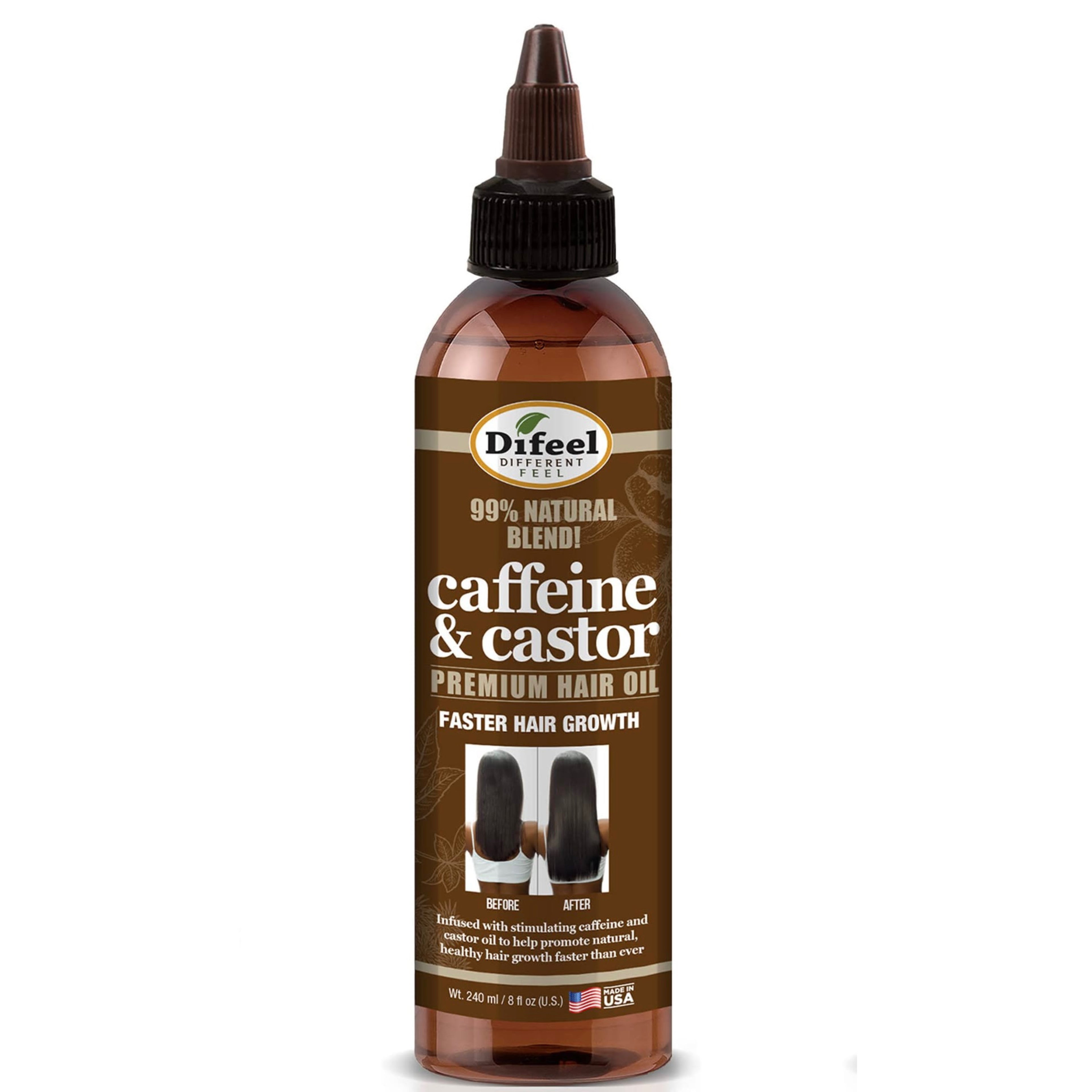 Aceite Capilar Caffeine & Castor Difeel (237ml)