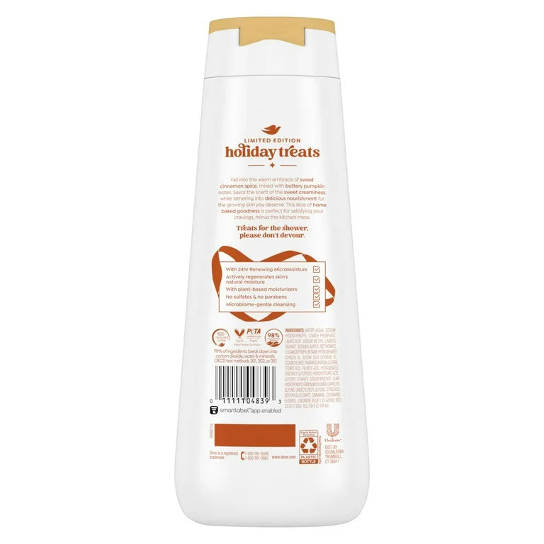 Jabón Corporal Dove Cinnamon Pumpkin Pie (20 Oz)