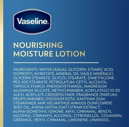 Crema Corporal Hidratante para piel seca Vaseline (600 ml)