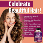 Hair Growth Rainbow Nutrients (120 cápsulas)