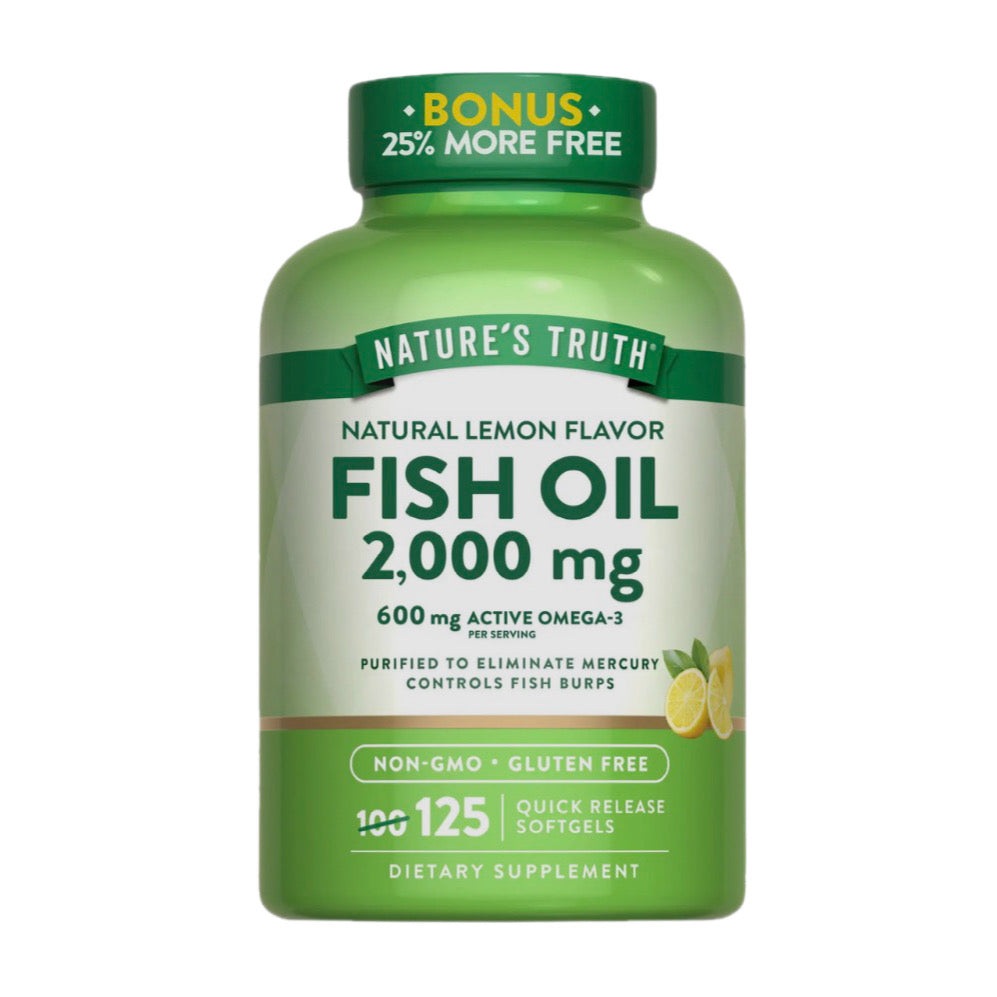 Fish Oil Nature's Truth 2.000mg (125 cápsulas)