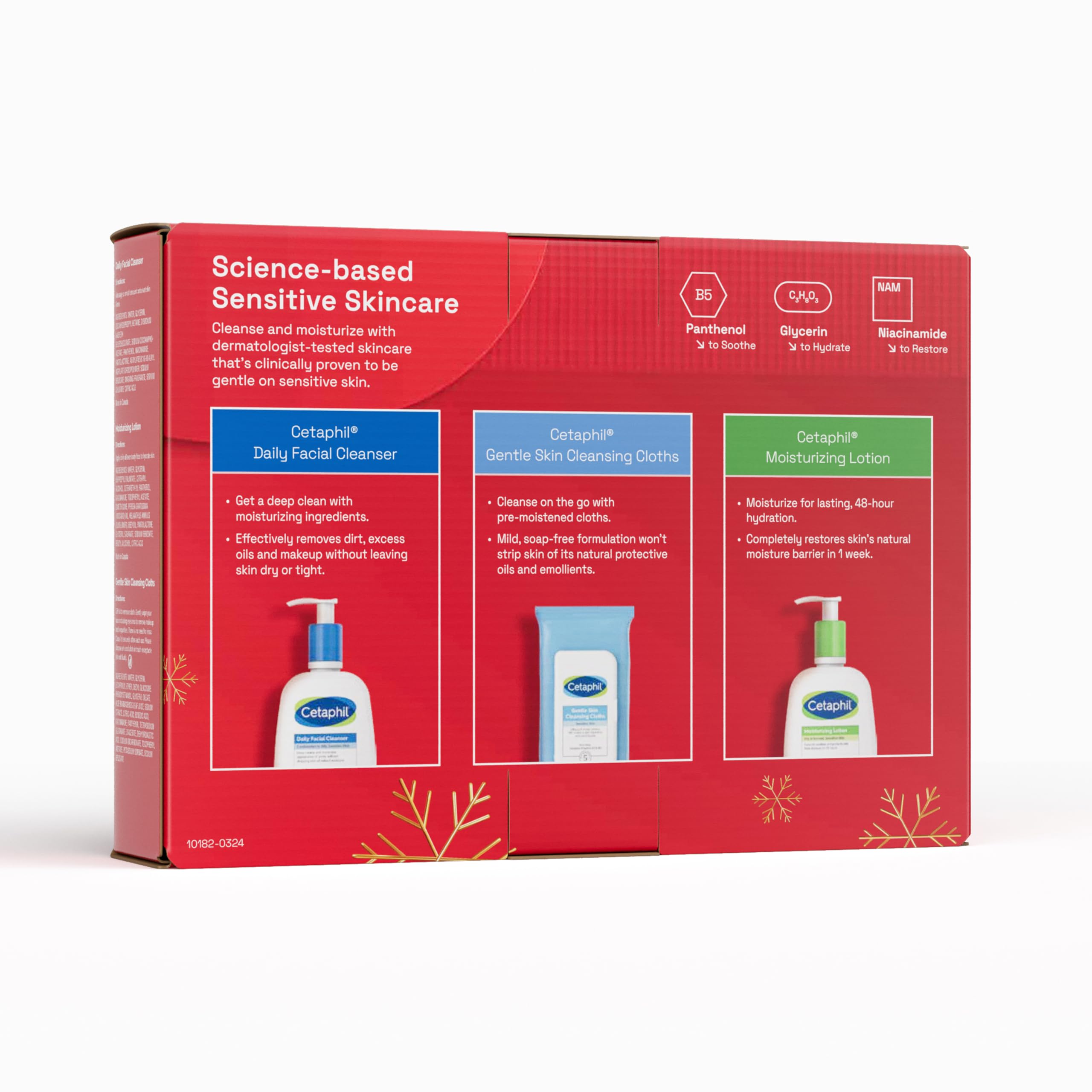 KIT Hidratante de Cuidado Facial y Corporal Cetaphil