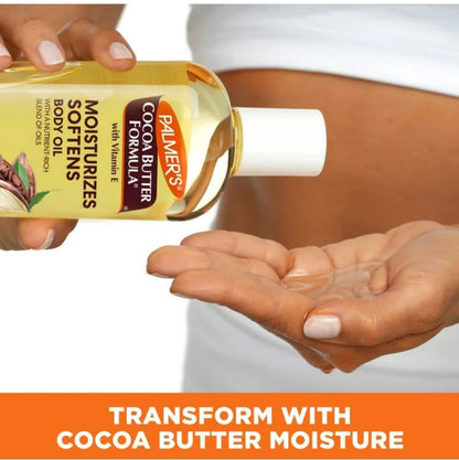 Aceite Corporal Hidratante de Manteca de Cacao con Vitamina E Palmers (250ml)