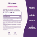 Melatonina NATROL 3mg (90 tabletas)
