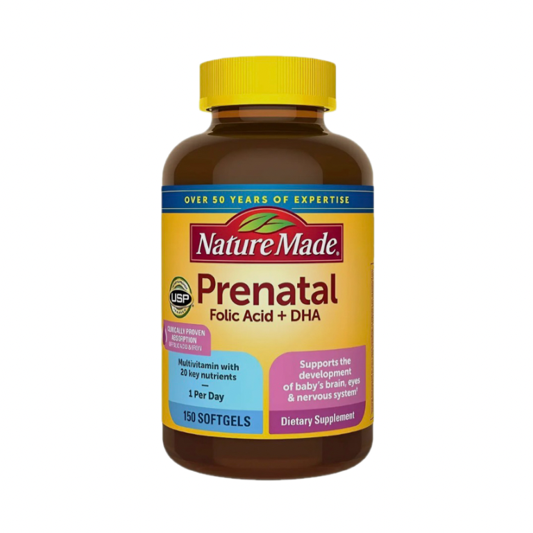 Multivitaminico Prenatal Nature Made (150 cápsulas)