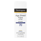 Protector Solar Neutrogena Age Shield Face sin aceite con SPF 70 (88ml)