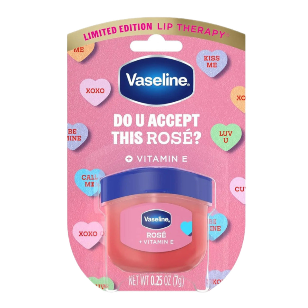 Hidratante de Labios Lip Therapy Rosé Vaseline (7g)