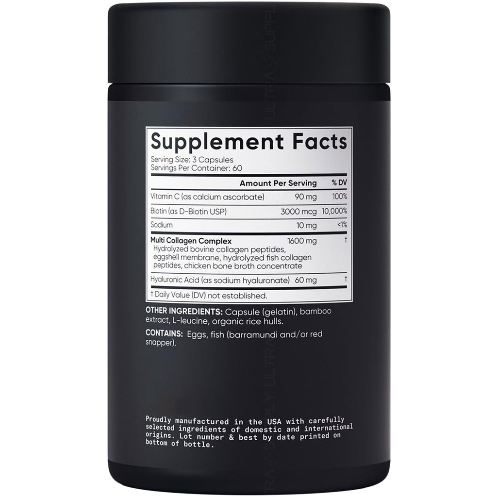 Multi Colágeno Sports Research (180 cápsulas)