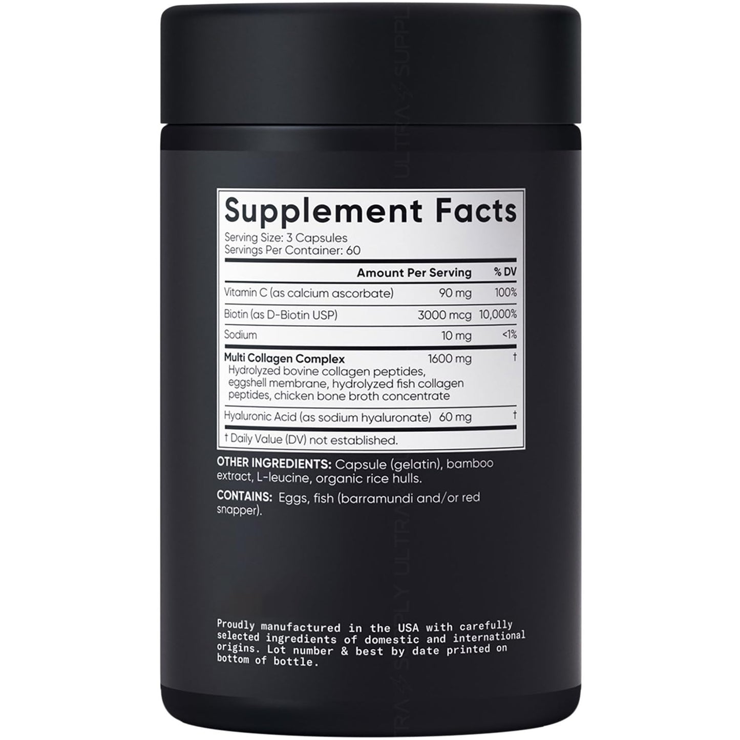 Multi Colágeno Sports Research (180 cápsulas)