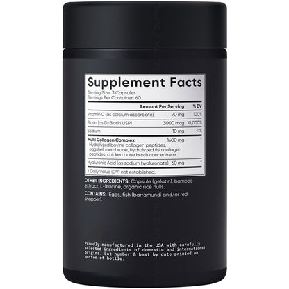 Multi Colágeno Sports Research (180 cápsulas)