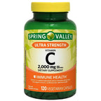 Vitamina C Spring Valley 2.000mg (120 cápsulas)