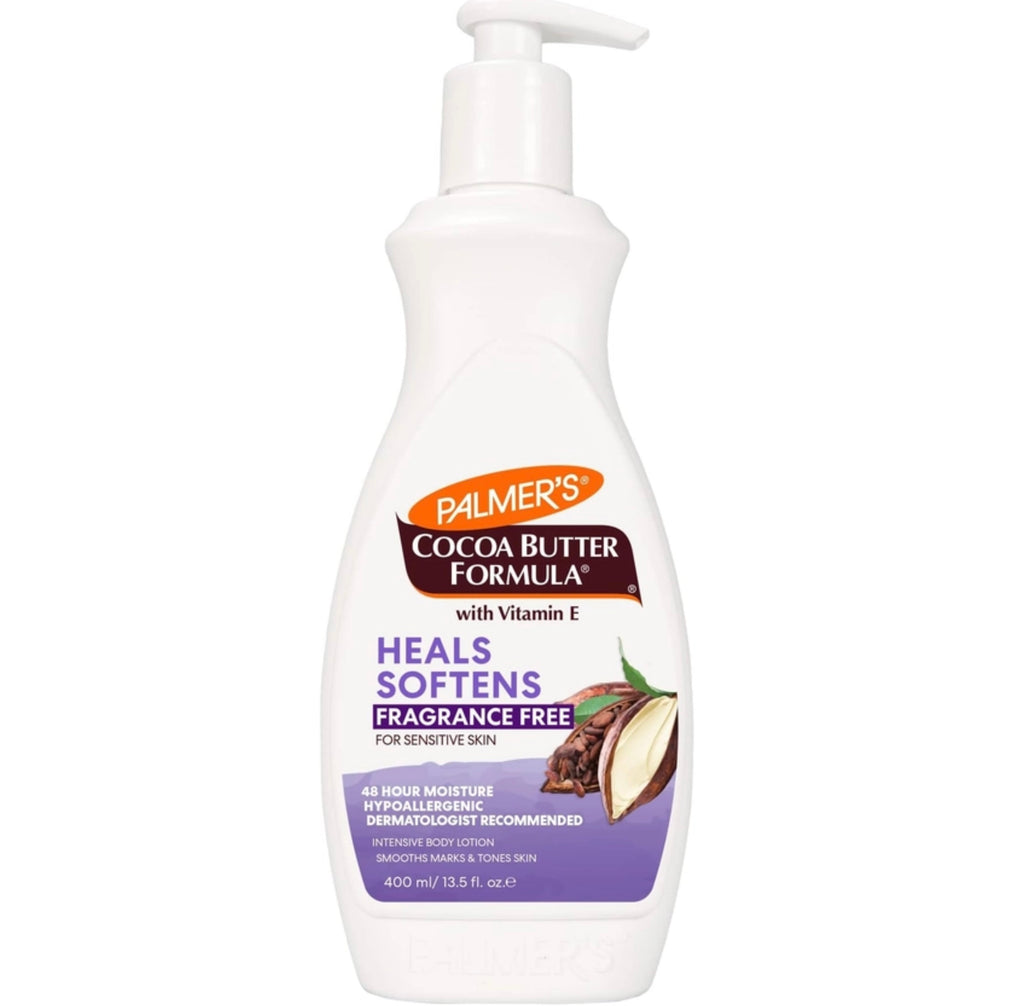 Crema Hidratante Corporal con fórmula de Manteca de Cacao Palmer's libre de fragancia (400ml)