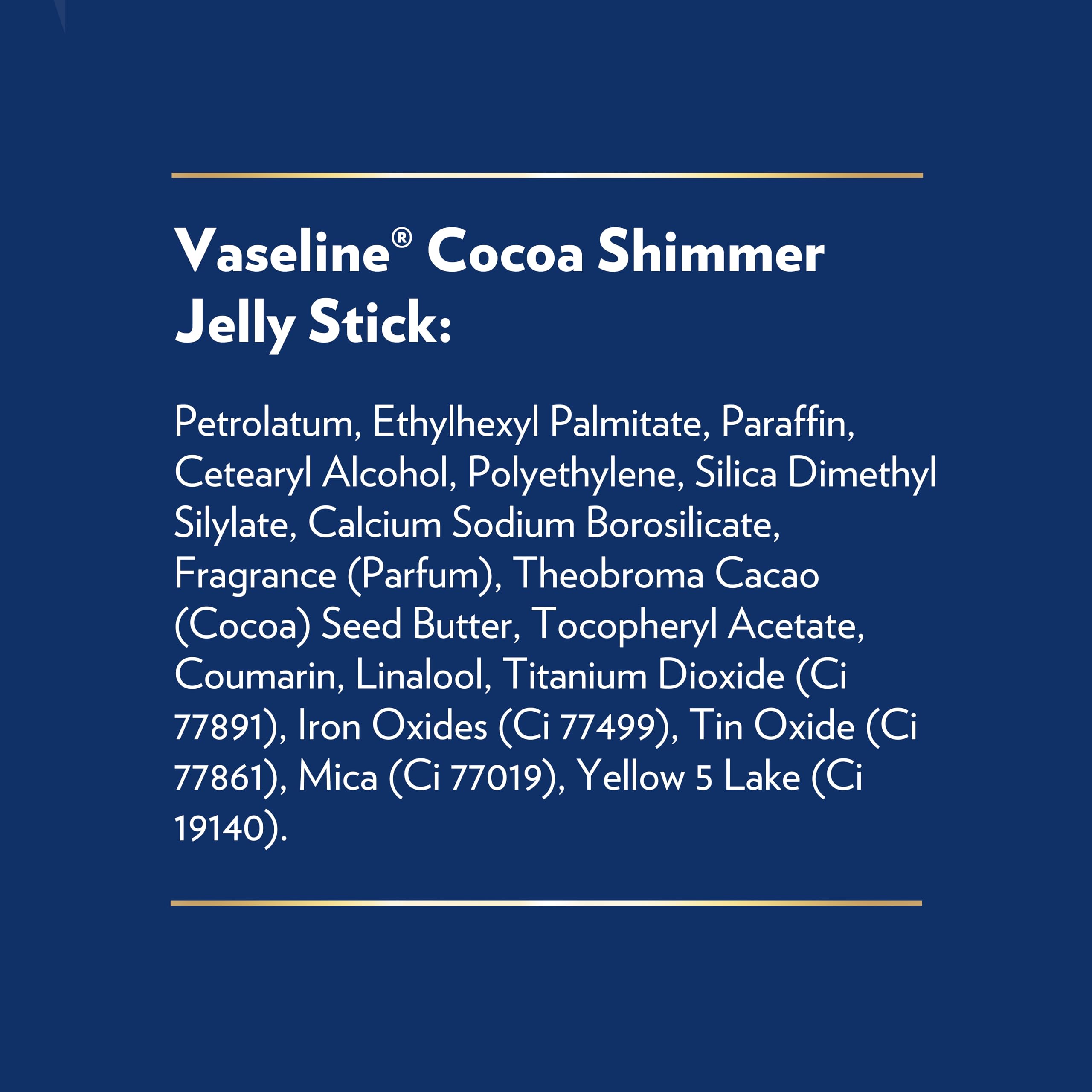 Manteca de Cacao en barra Brillante Vaseline (40g)