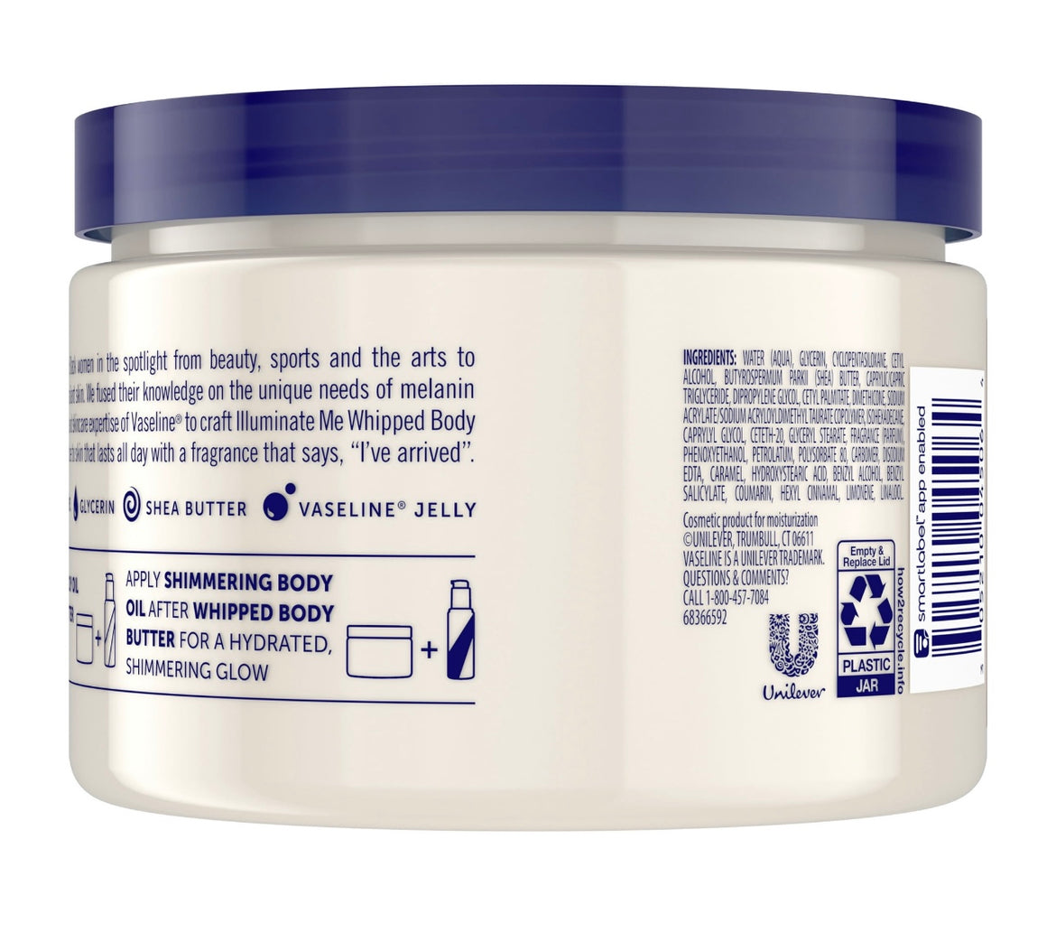 Mantequilla Corporal Illuminate Me Vaseline (325 ml)