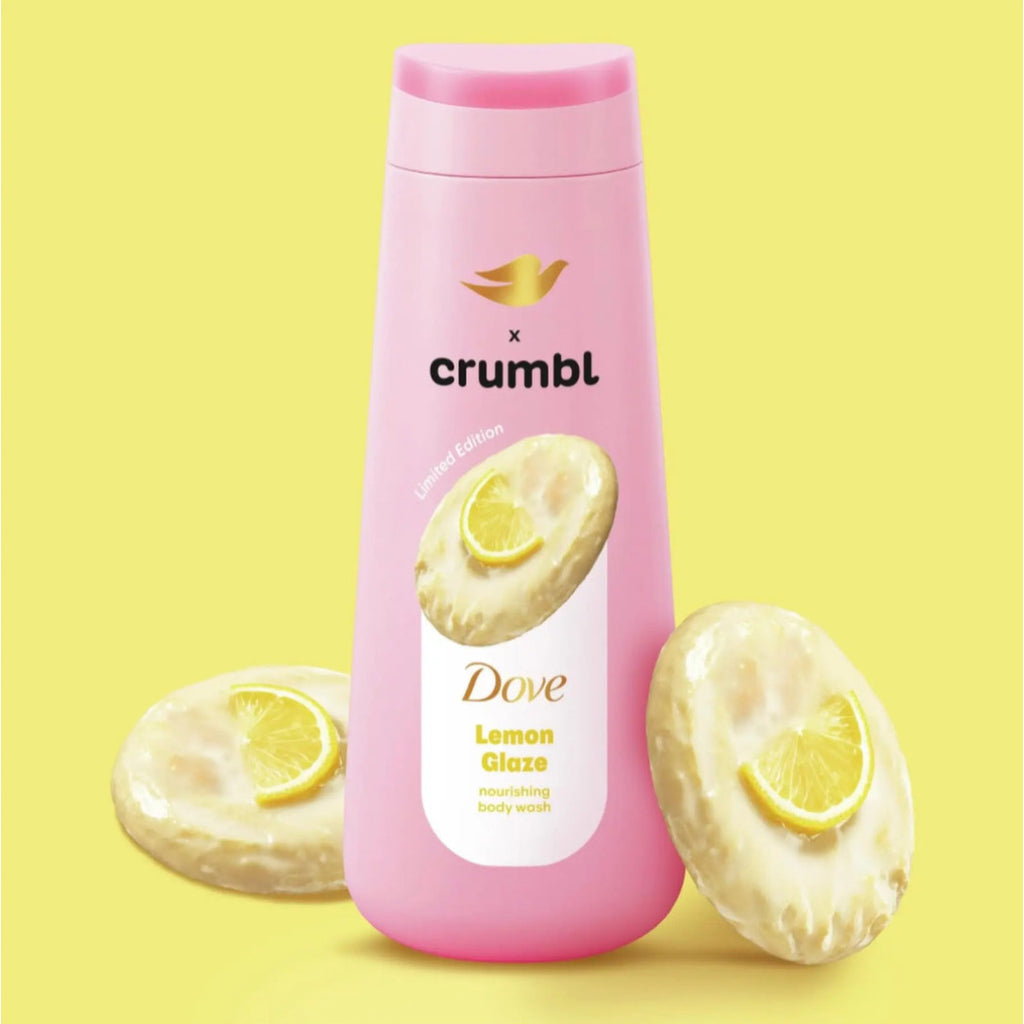 Jabón Corporal Dove x Crumbl Lemon Glaze (20 Oz)