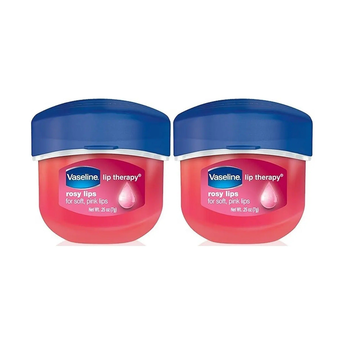 Hidratante de Labios Lip Therapy Rosy Lips Vaseline (2 unidades)