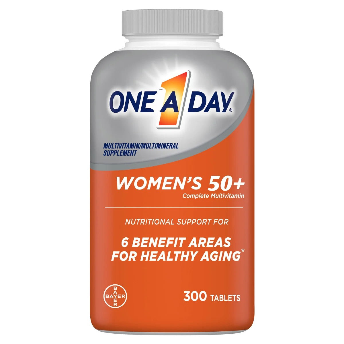 Multivitamínico One A Day Mujeres 50+ (300 Tabletas)