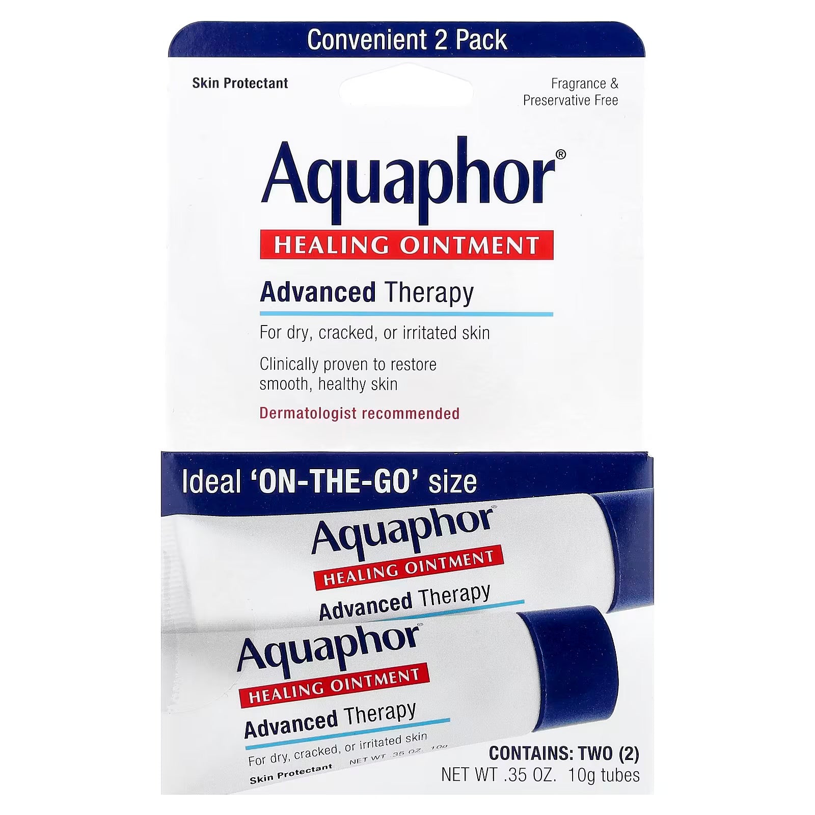 Crema Curativa Advanced Aquaphor (2 unidades - 10g)