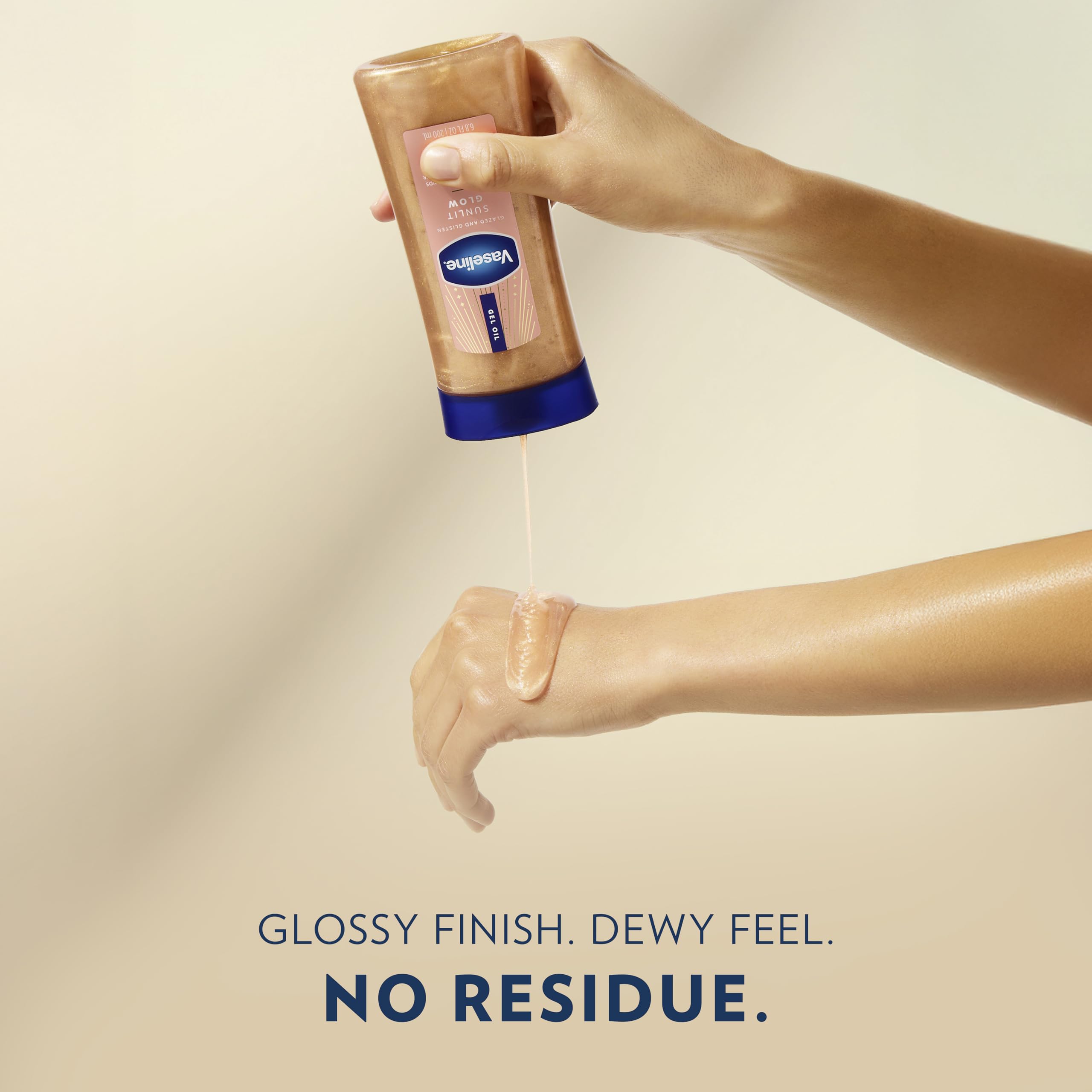 Aceite Corporal Sunlit Glow Vaseline (200ml)