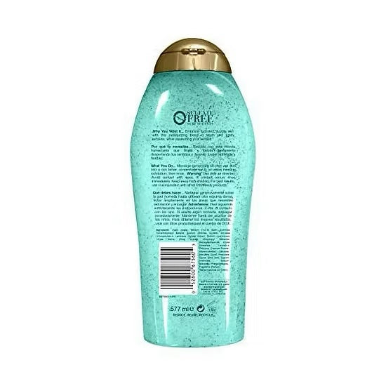 Exfoliante Corporal Algas Marinas y Ácido Hialurónico OGX (577ml)