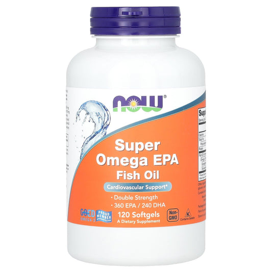 Super Omega 3 NOW (120 softgels)