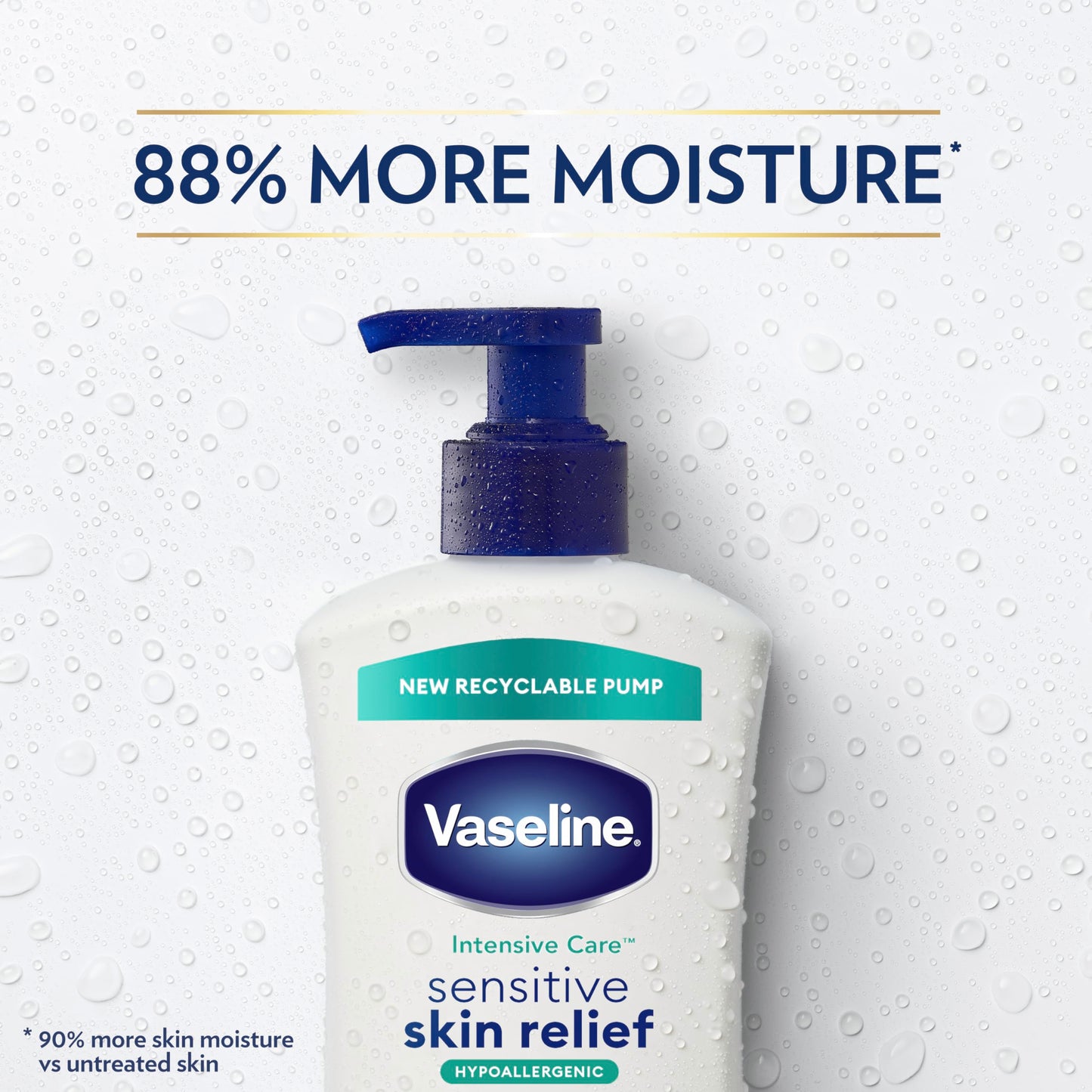 Crema Corporal Hidratante de cuidado intensivo Vaseline (600ml)