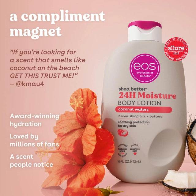 Crema Corporal Hidratante EOS Coconut Waters (473 ml)