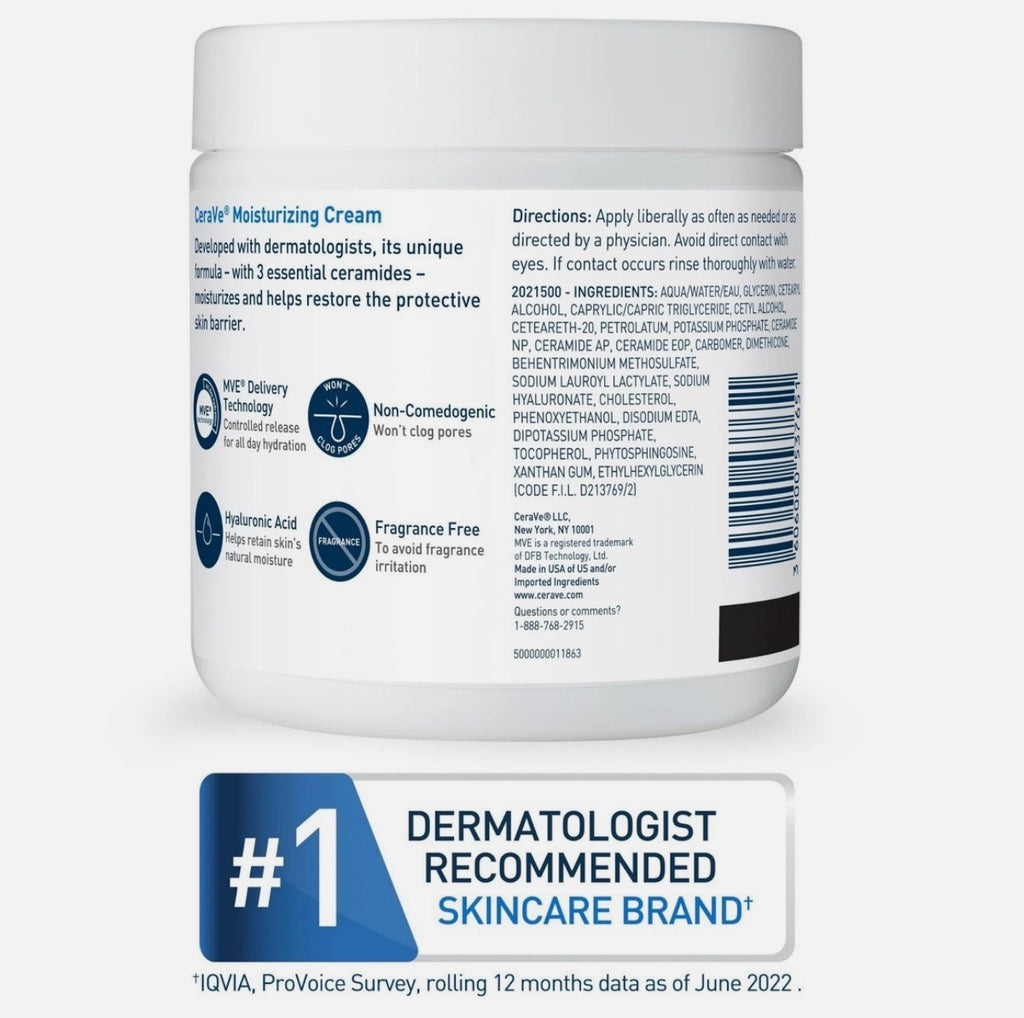Crema Hidratante CeraVe (453gramos)