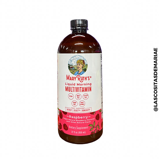 Multivitamínico líquido Mary Ruth's Raspberry (650ml)