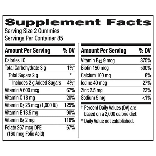 Centrum Mujer MultiGummies (170 gomitas)