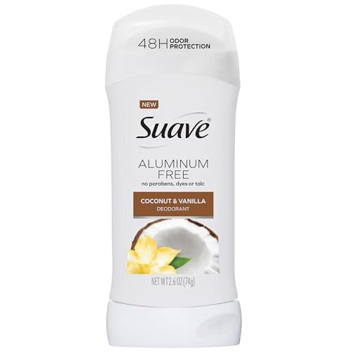Desodorante Suave Coconut y Vainilla Libre de Aluminio (74g)