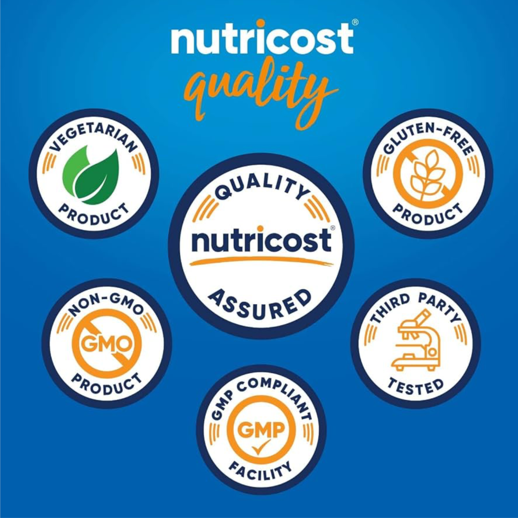 Picolinato de Zinc Nutricost 50mg (240 cápsulas)
