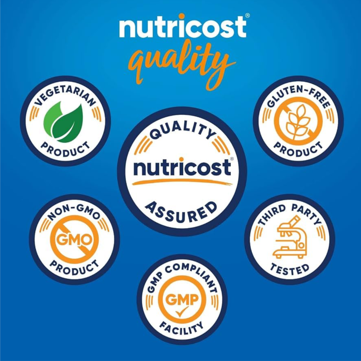 Picolinato de Zinc Nutricost 50mg (240 cápsulas)