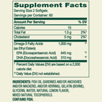 Omega 3 Mini Spring Valley 1.000mg (120 mini cápsulas)