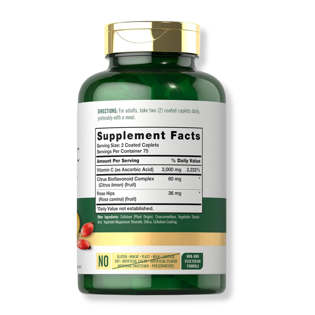 Vitamina C Carlyle 2.000mg (150 capletas)