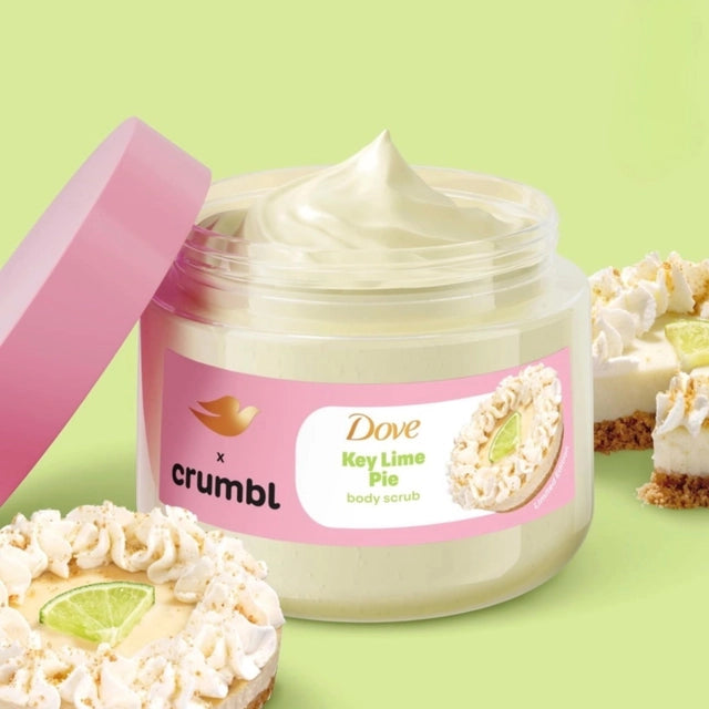 Exfoliante Corporal Dove x Crumbl Key Lime Pie (20 Oz)