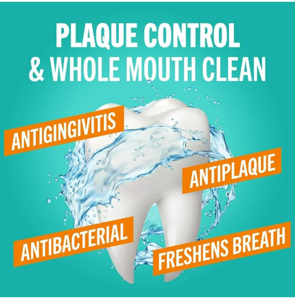 Enjuague Bucal para Control de Placa Sabor a Menta (473ml) Thera Breath
