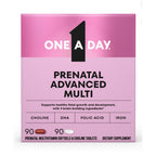 Multivitaminico Prenatal Advanced con Ácido Folico One A Day (90+90)