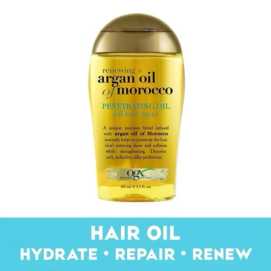 Aceite Capilar Renewing + Argan Oil of Morocco OGX (100ml)