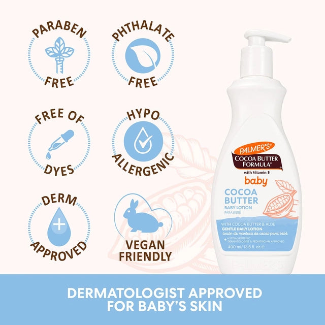 Crema Corporal de Manteca de Cacao para BebébPalmer's (400ml)