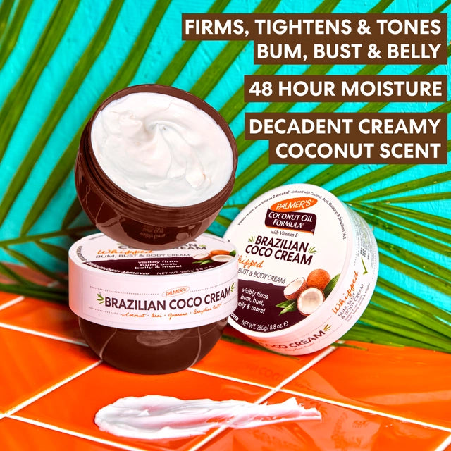 Crema Corporal de Aceite de Coco Palmer's (250 gramos)