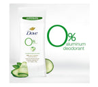 Desodorante Dove Cucumber & Green Tea 0% aluminio (74g)