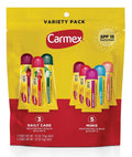 Paquete Variado Carmex (3 Daily Care + 5 Minis)