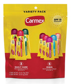 Paquete Variado Carmex (3 Daily Care + 5 Minis)