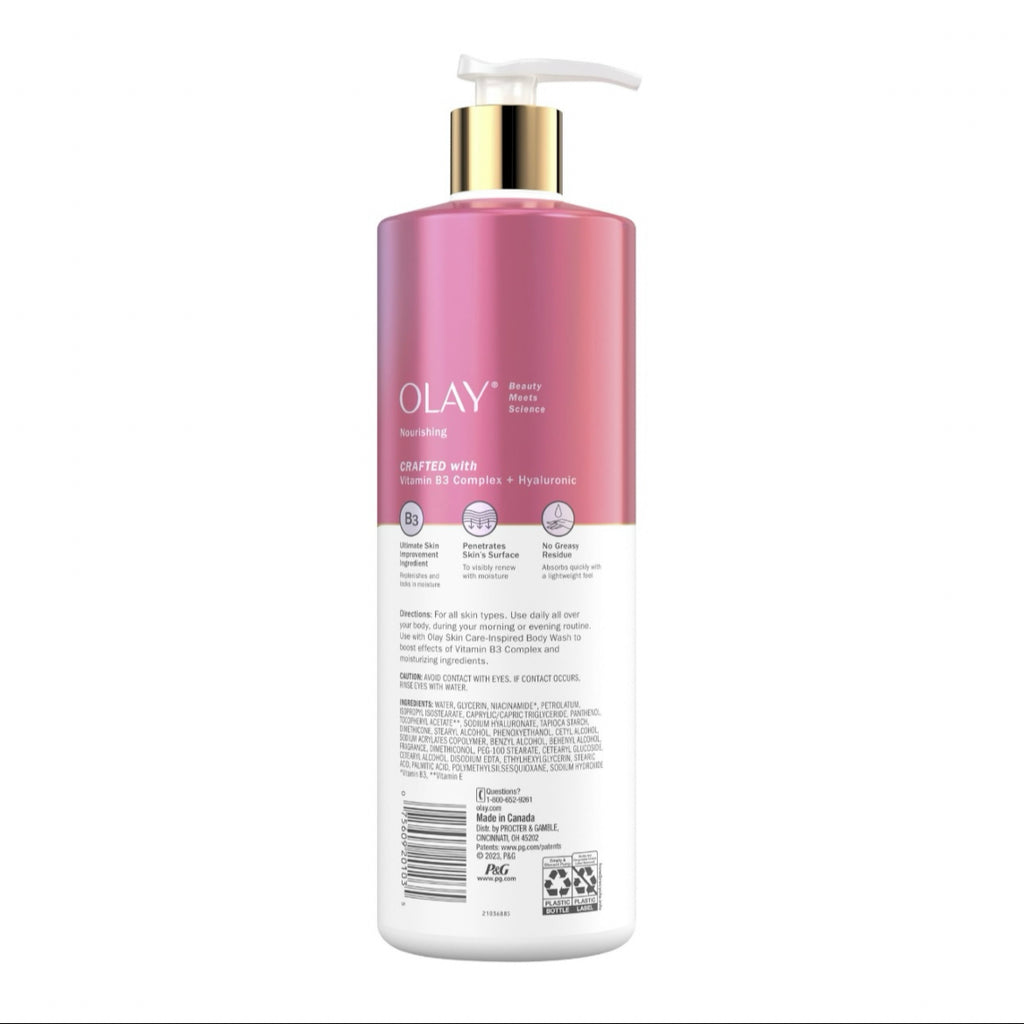 Crema Hidratante Corporal OLAY con ácido hialuronico (502 ml)