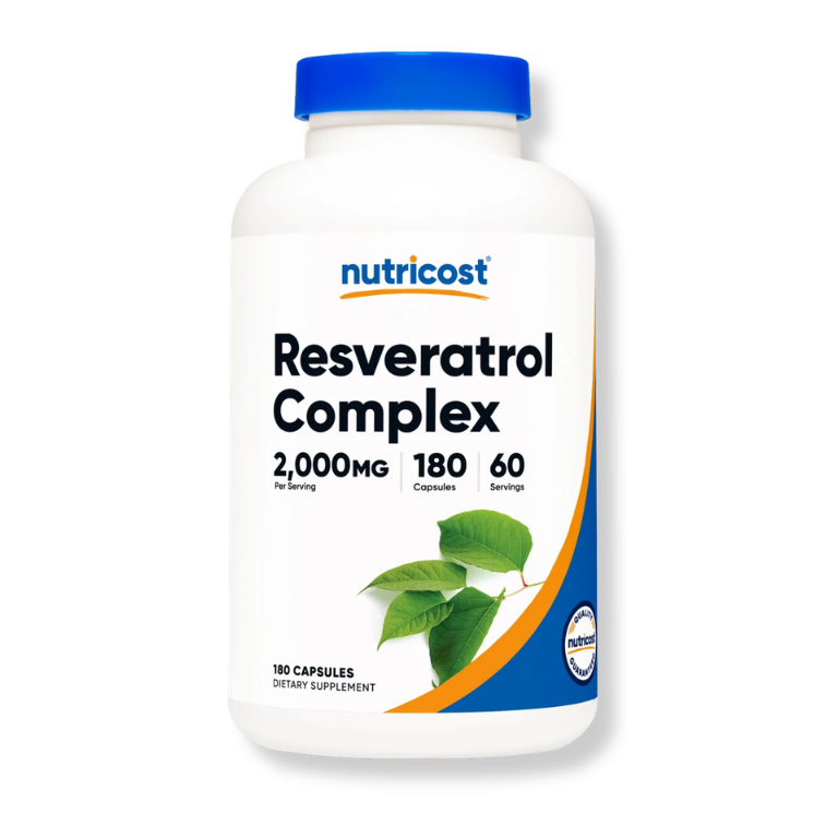 Resveratrol Complex Nutricost 2.000mg (180 cápsulas)