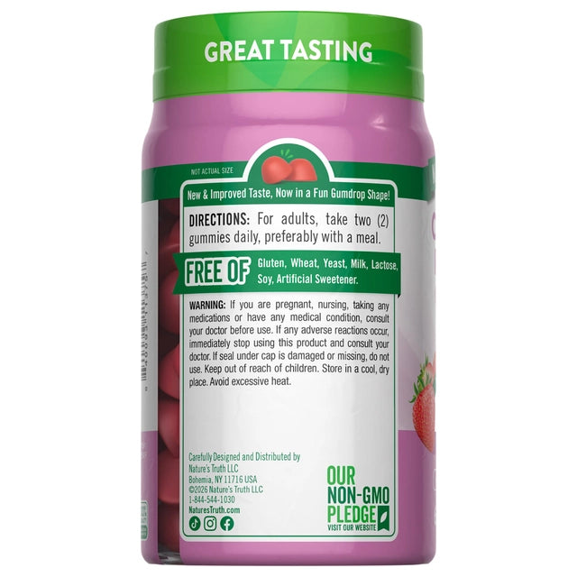 Colágeno Péptidos para Mujeres Nature's Truth (60 gomitas)